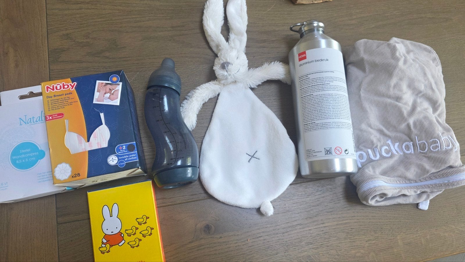 gratis babyspullen, Ophalen