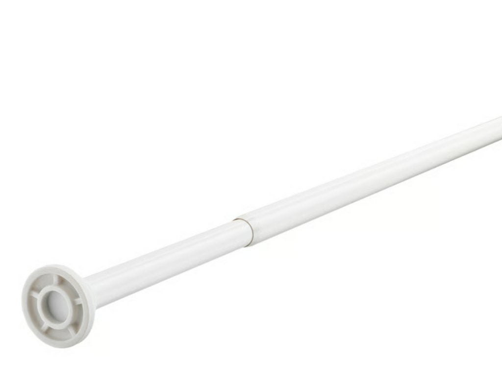 BOTAREN Shower curtain rod, white, 120-200 cm, Huis en Inrichting, Ophalen, Zo goed als nieuw, Wit, Overige typen