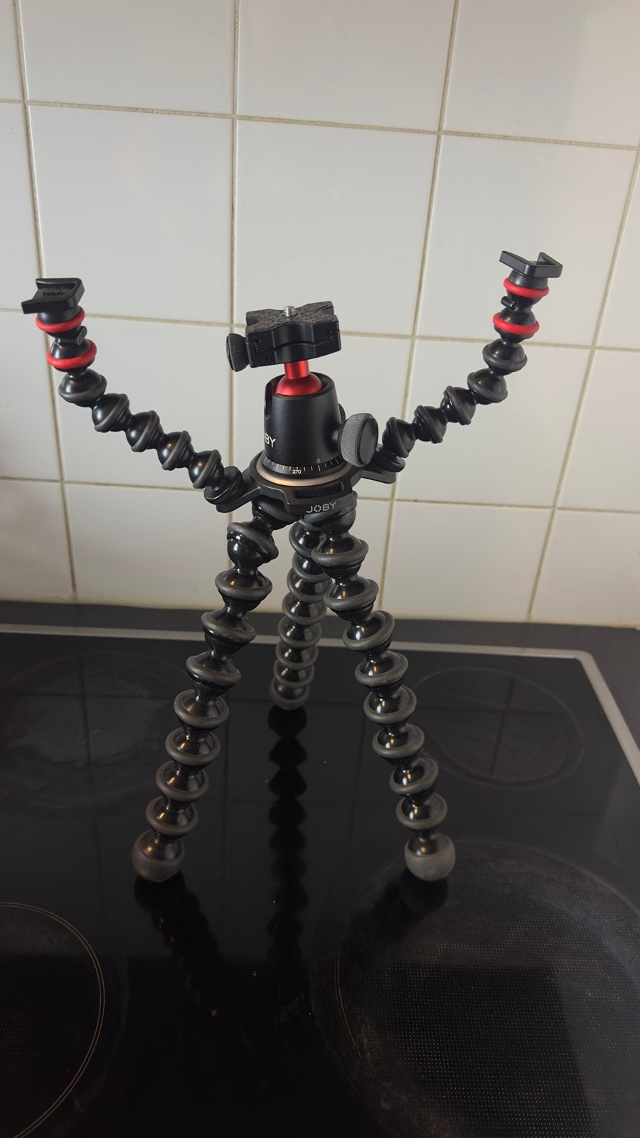 Joby GorillaPod Rig - Flexibel Statief voor Content Creators, Joby, 125 cm of minder, Zo goed als nieuw, Flexibele poten