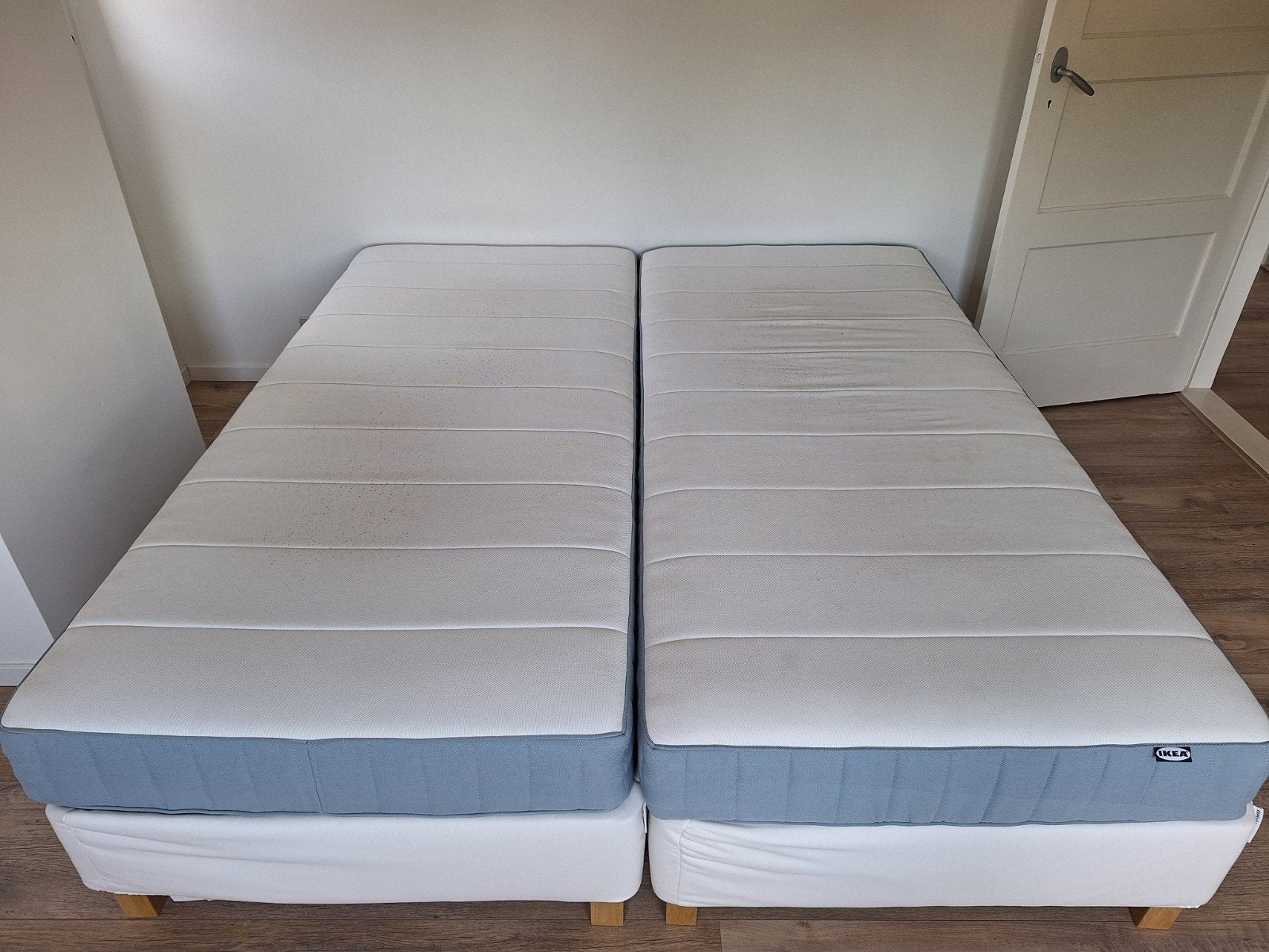 IKEA Espevär bed met Vesteroy matrassen 180x200 cm, Huis en Inrichting, Ophalen, Gebruikt, Tweepersoons, 180 cm