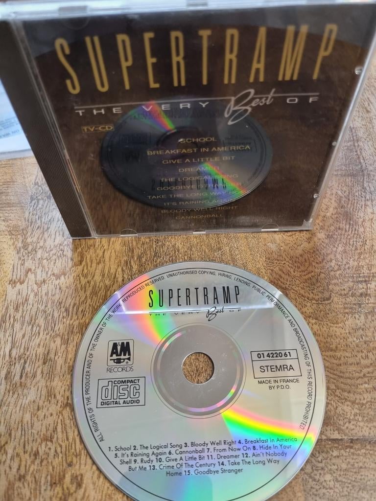 Cd Supertramp – The Very Best Of, Ophalen of Verzenden, Zo goed als nieuw, Poprock