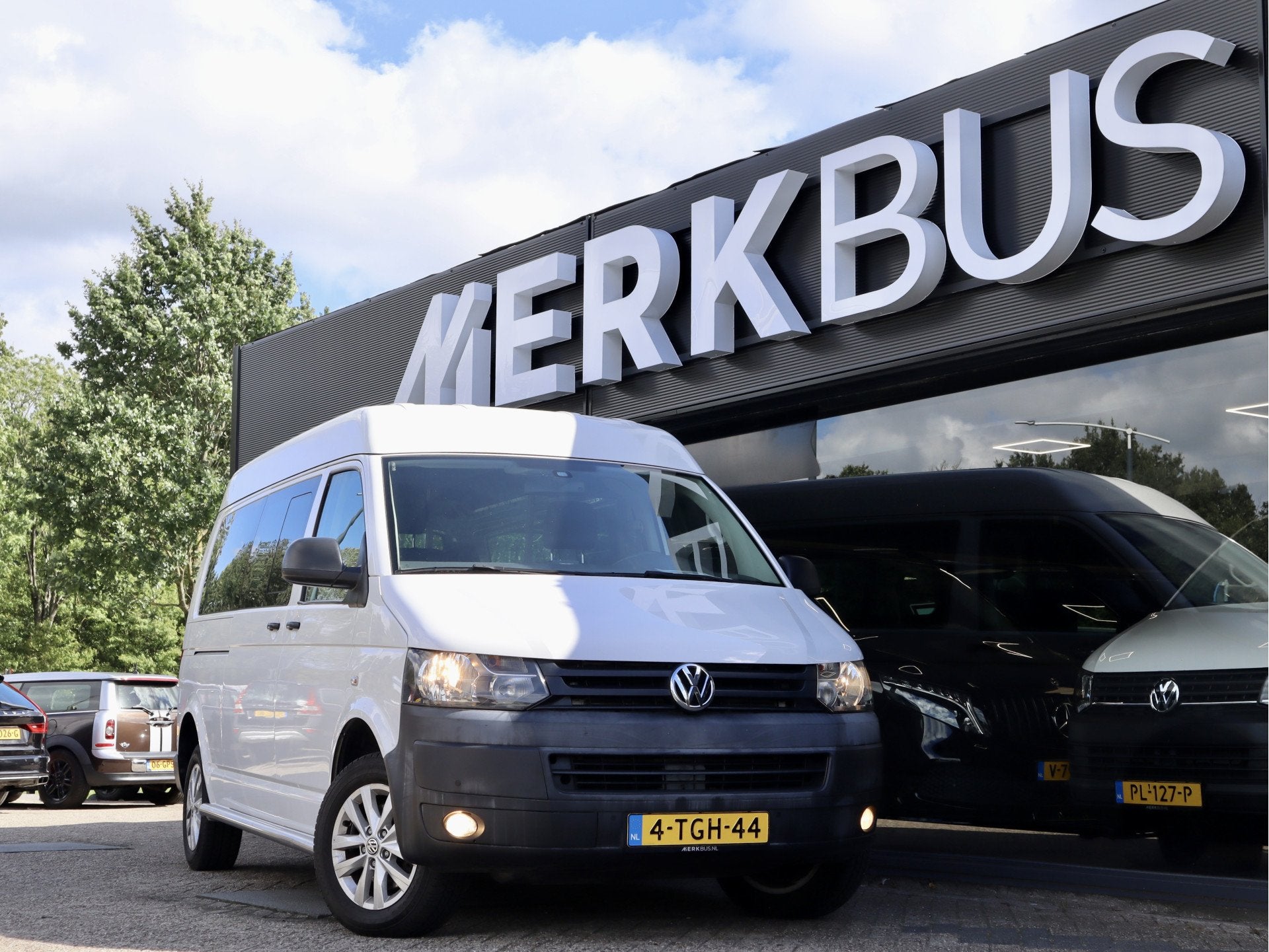 Volkswagen Transporter 2.0 TDI Kombi L2H2 47000KM (bj 2014), Auto's, Euro 5, Stof, Gebruikt, 8 stoelen