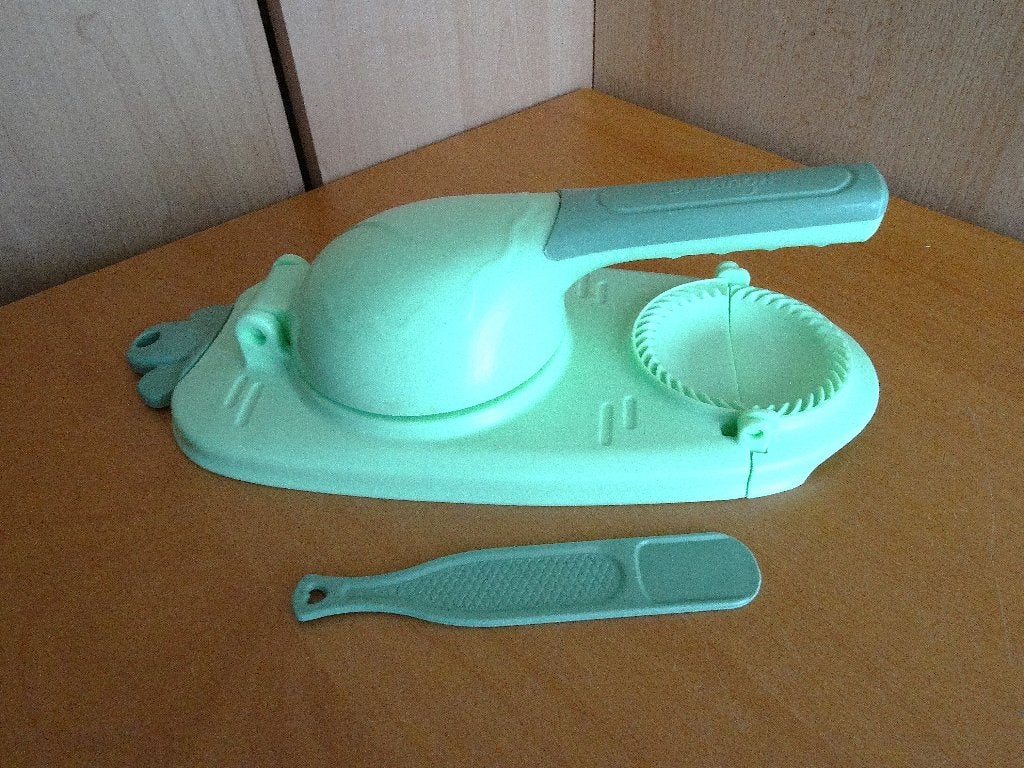 Dumpling maker raviola/pastei maker, Ophalen of Verzenden, Zo goed als nieuw, Groen, Overige typen