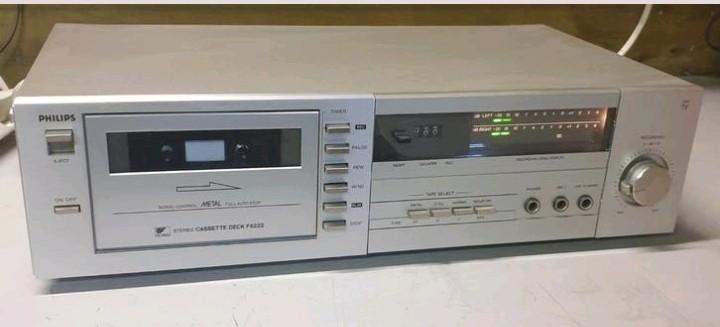 Philips cassettedeck f-6222 met tandwiel probleem, Ophalen of Verzenden, Philips