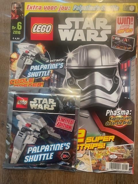 LEGO Star Wars Magazine Nr.6 uit 2016, Ophalen of Verzenden, Zo goed als nieuw, Muziek, Film of Tv