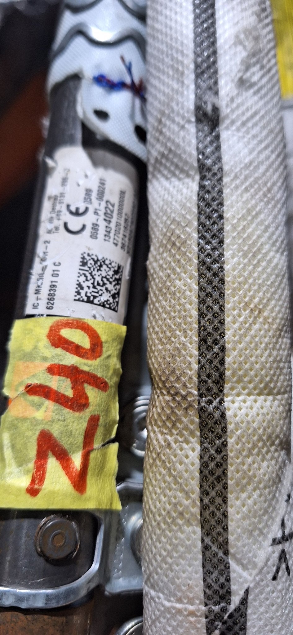 Originele Opel Corsa Gordijnairbag Links OEM 626839101C  Z40, Gebruikt, -, -, Ophalen of Verzenden
