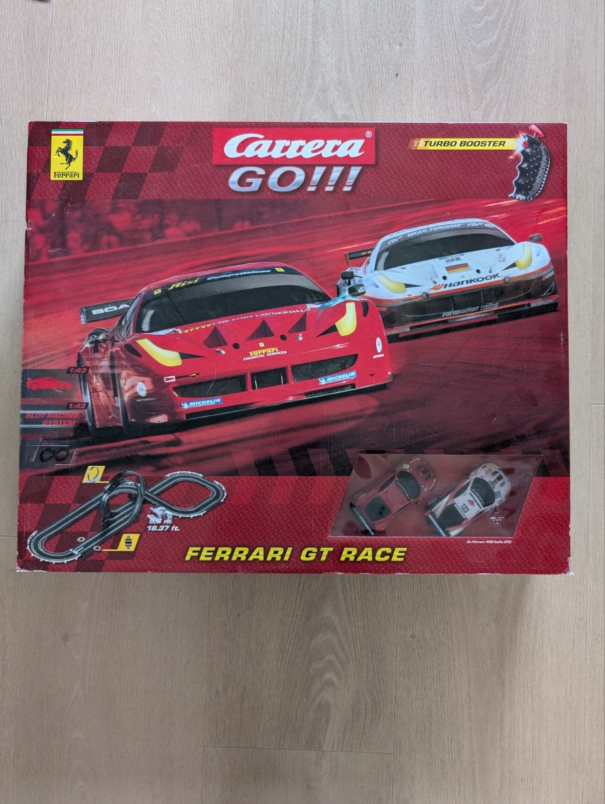 Carrera Go Ferrari GT Race-set 2010 - Nieuw in ongeopende do, Racebaan, Carrera, Nieuw, Ophalen of Verzenden