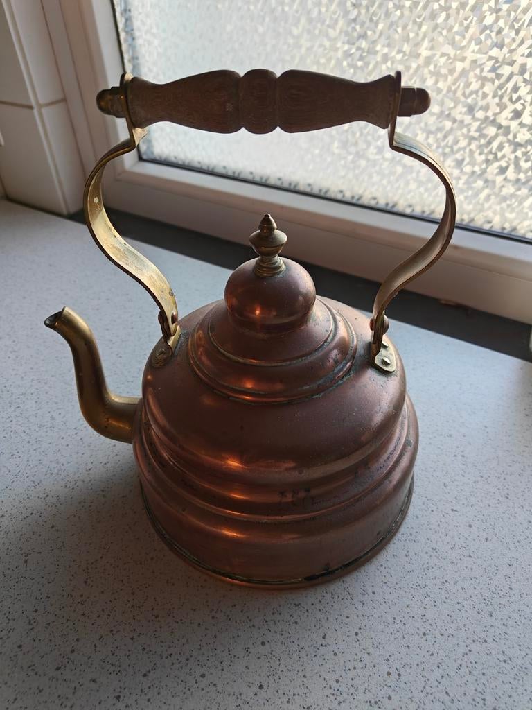 Koperen waterketel, Antiek en Kunst, Antiek | Koper en Brons, Ophalen
