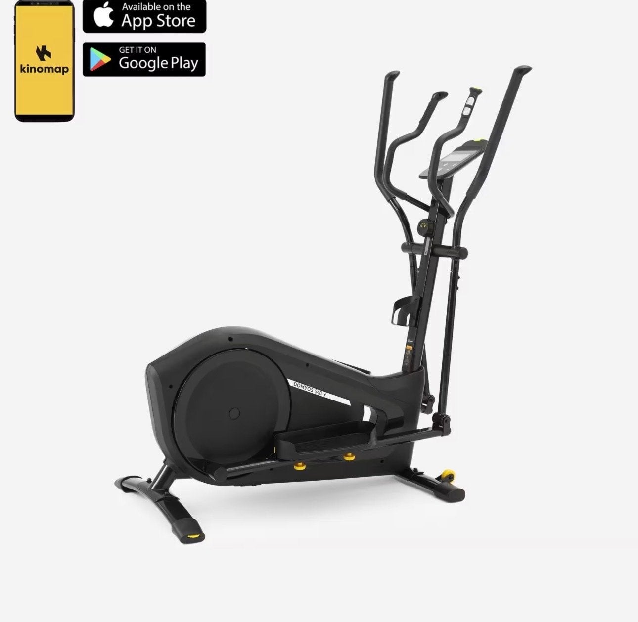 Domyos Crosstrainer EL520B - Zo goed als nieuw, Ophalen, Armen, Zo goed als nieuw, Crosstrainer