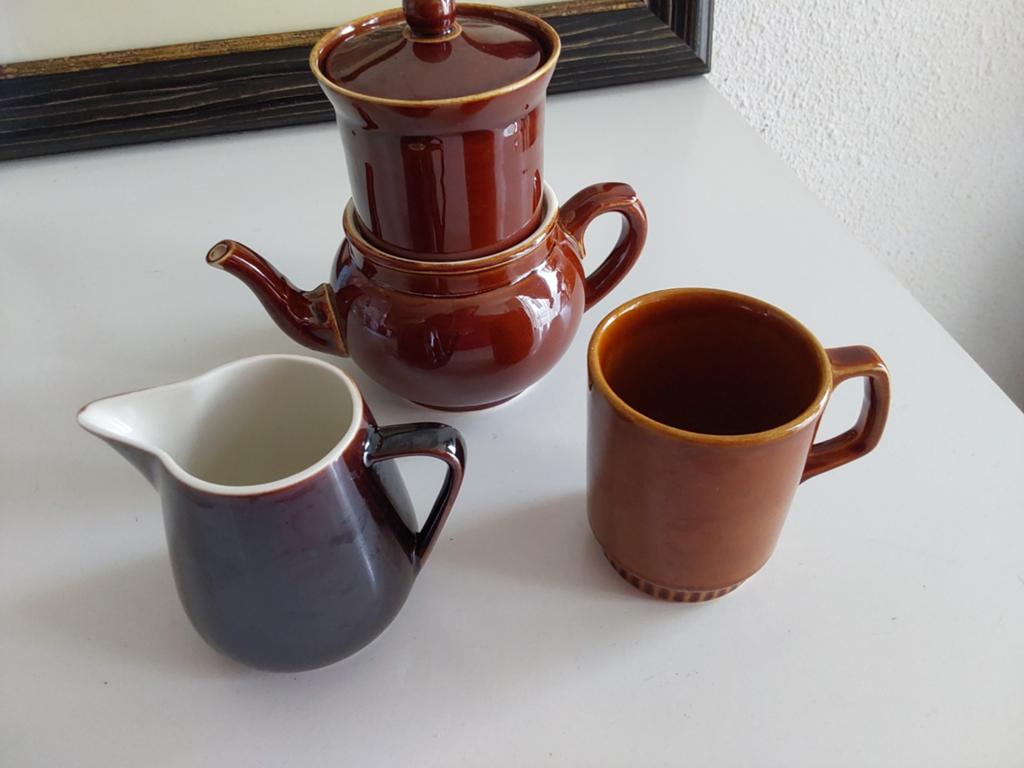 Vintage Villeroy & Boch Melkkan en Koffiezetter, Ophalen of Verzenden