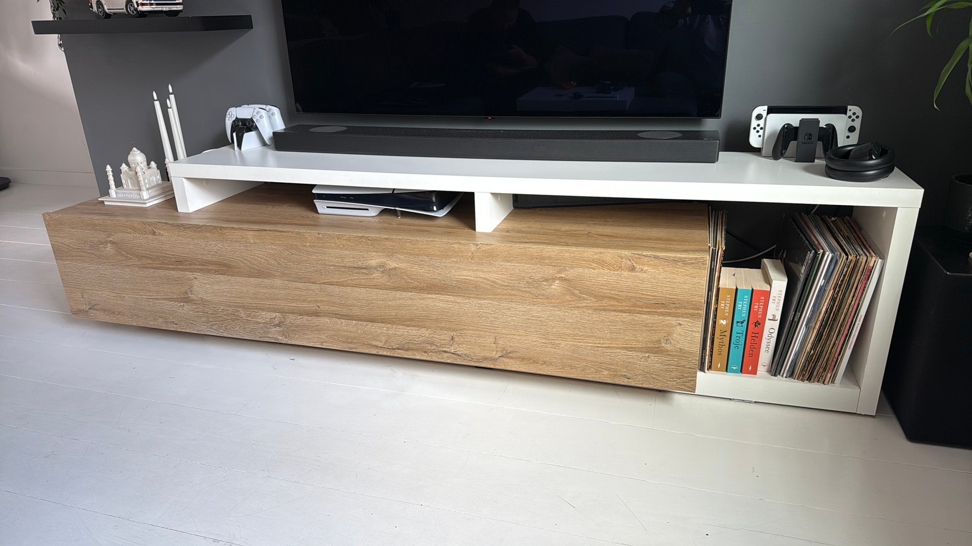 Meubella Bello TV meubel, Huis en Inrichting, Kasten | Televisiemeubels, Ophalen, Gebruikt, 50 tot 100 cm, Minder dan 100 cm