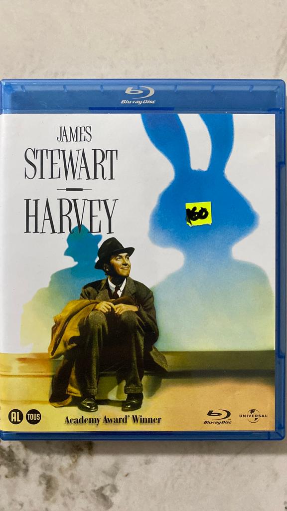 Harvey blu ray NL versie, Cd's en Dvd's, Blu-ray, Ophalen of Verzenden, Zo goed als nieuw, Klassiekers