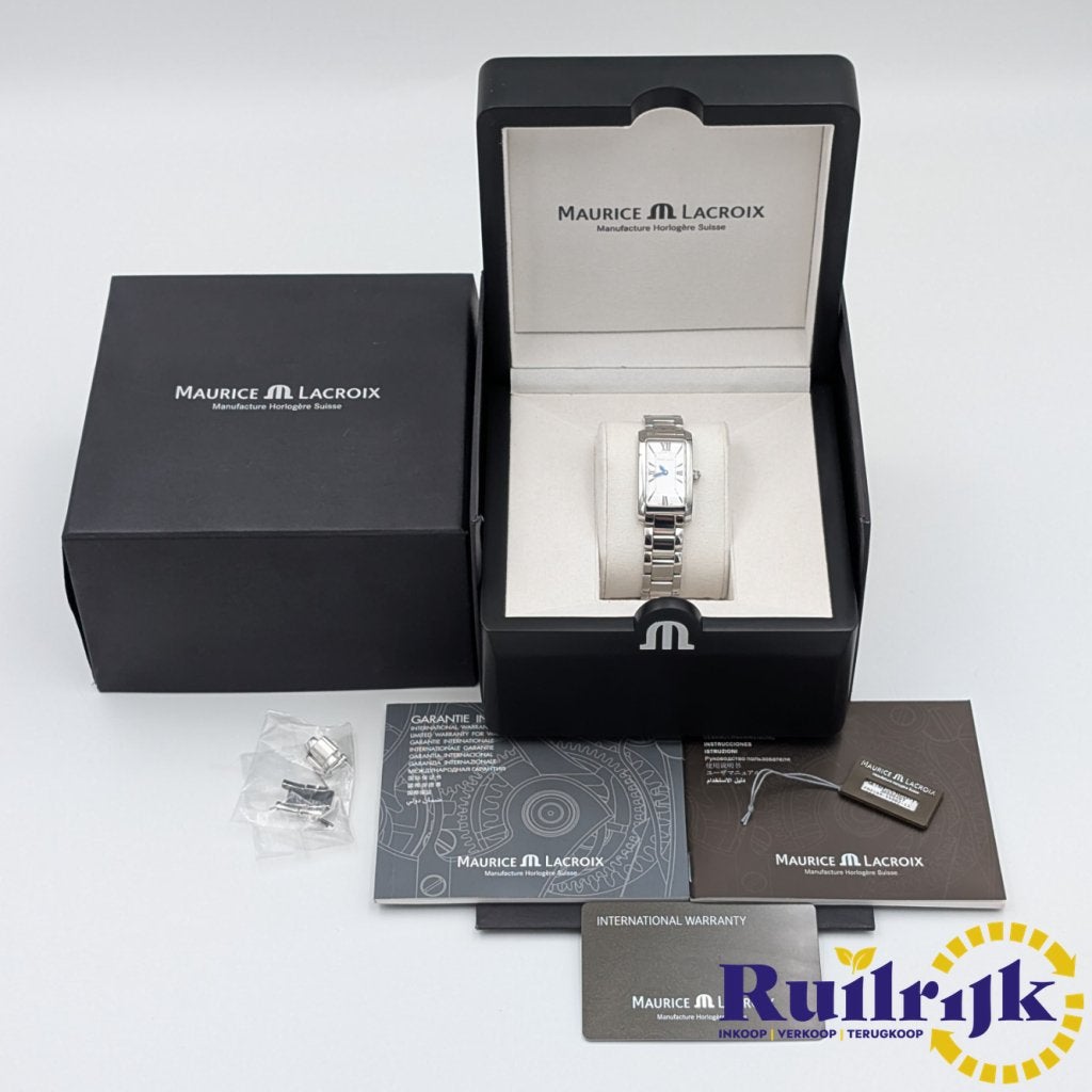 Maurice Lacroix FA2164 Fiaba dameshorloge - Full set, Sieraden, Tassen en Uiterlijk, Horloges | Dames, Flex Ltd., Zo goed als nieuw
