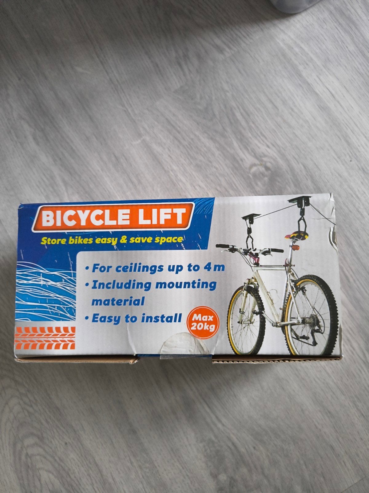 Bicycle Lift - Fietslift voor plafondmontage (max 20kg), Ophalen of Verzenden