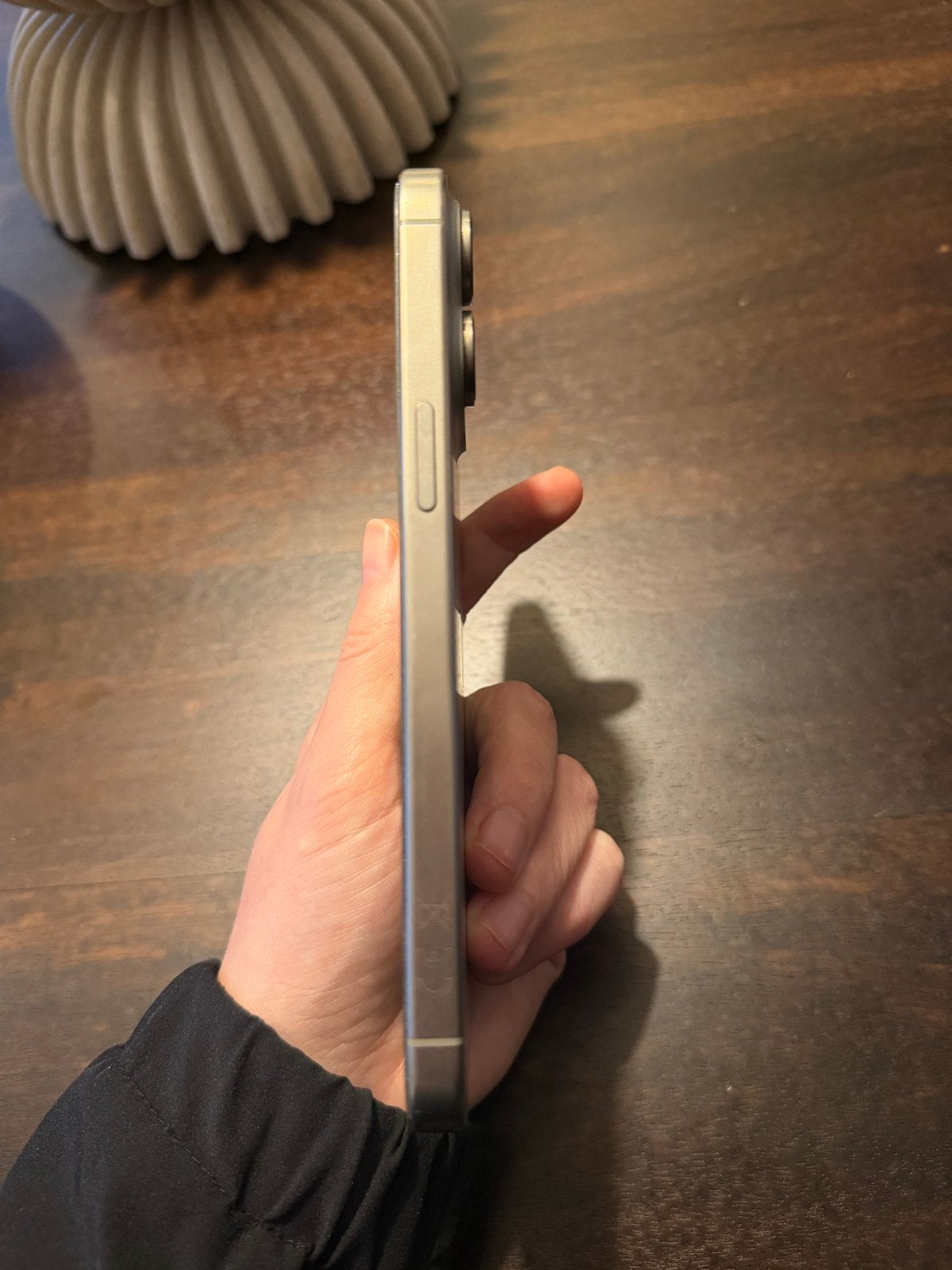 Foto 5 van Zo goed als nieuwe iPhone 15 Pro Max 256 GB Zilver