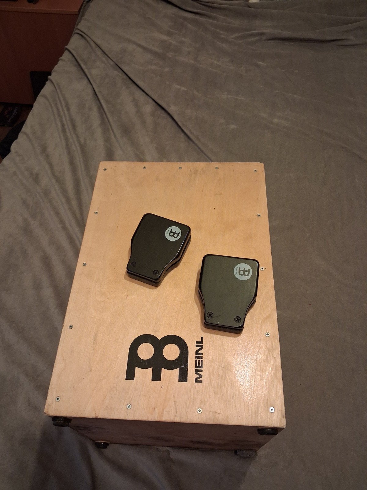 Meinl Cajon met accessoires, Ophalen of Verzenden, Gebruikt, Trommel