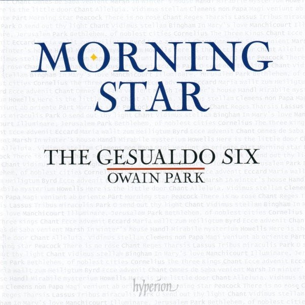 MORNING STAR Gesualdo six CD HYPERION NIEUW IN SEAL, Ophalen of Verzenden, Classicisme, Nieuw in verpakking, Overige typen
