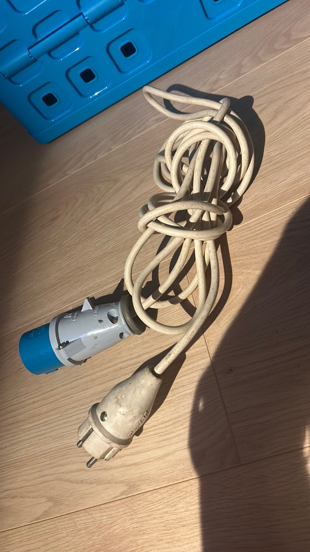 Eurostekker / Verloopstekker camping, Ophalen of Verzenden, Gebruikt