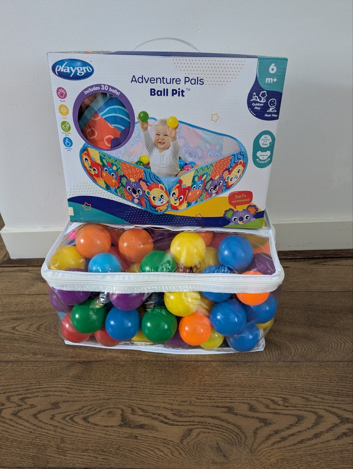 Playgro Adventure Pals Ball Pit met extra ballen, Kinderen en Baby's, Ophalen of Verzenden, Nieuw, Overige typen