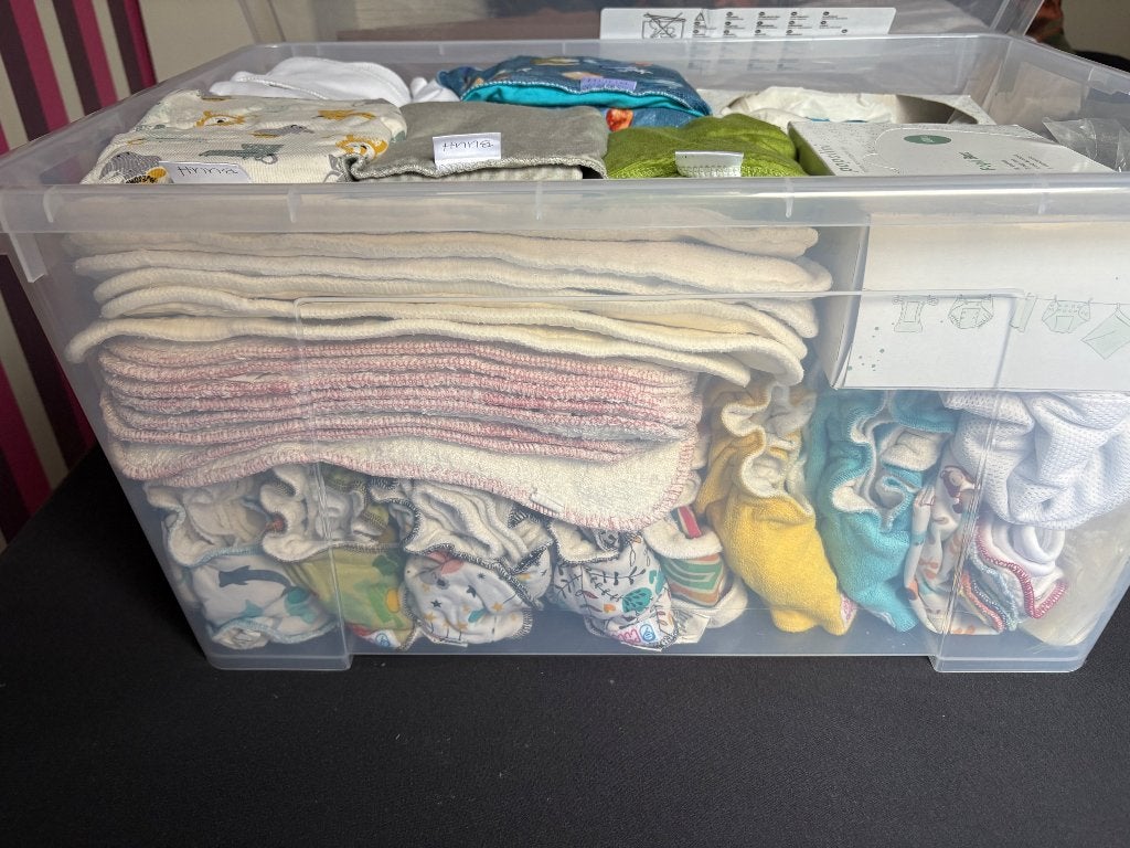 Wasbare luiers complete set, Ophalen, Gebruikt