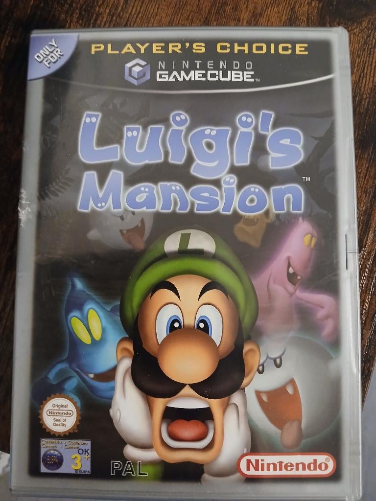 Luigi's Mansion Gamecube (CIB), Avontuur en Actie, 1 speler, Ophalen of Verzenden, Zo goed als nieuw