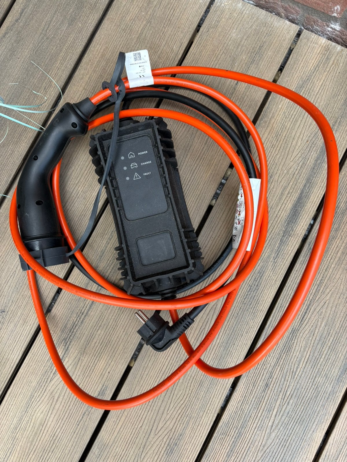 Aptiv mode 2EV laadkabel type 2 aansluiting, Ophalen of Verzenden, Zo goed als nieuw, Laadkabel