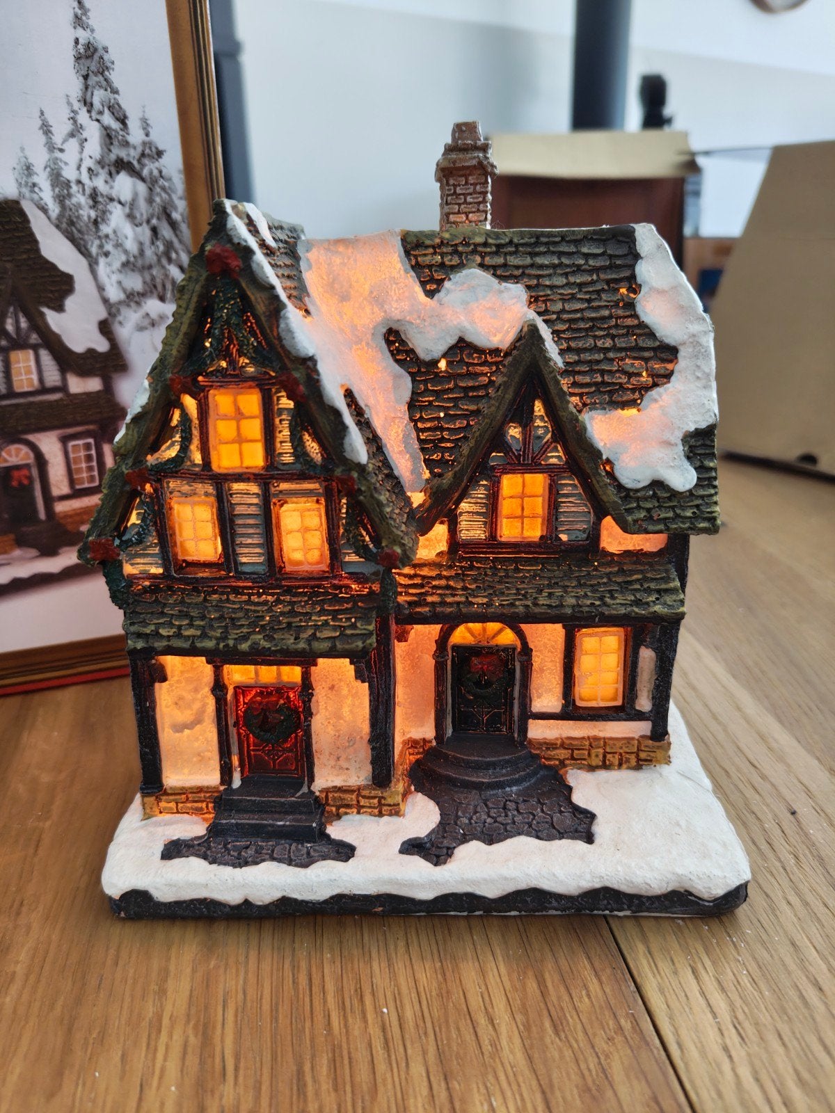 Luville winter scererij, Diversen, Kerst, Ophalen of Verzenden, Zo goed als nieuw