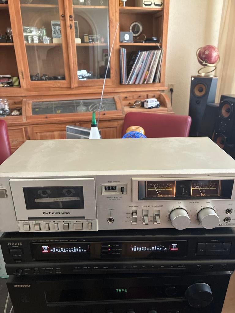 Technics M205 cassette dek, Audio, Tv en Foto, Cassettedecks, Ophalen of Verzenden, Overige merken