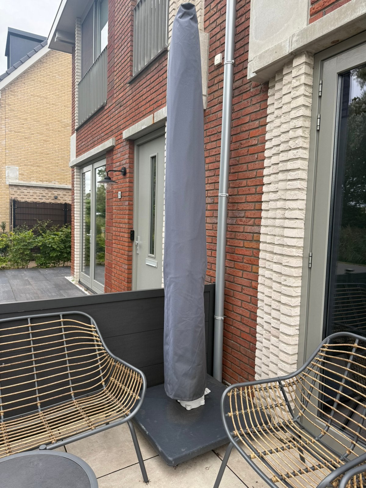 Avola zweefparasol, Ophalen of Verzenden, Zo goed als nieuw