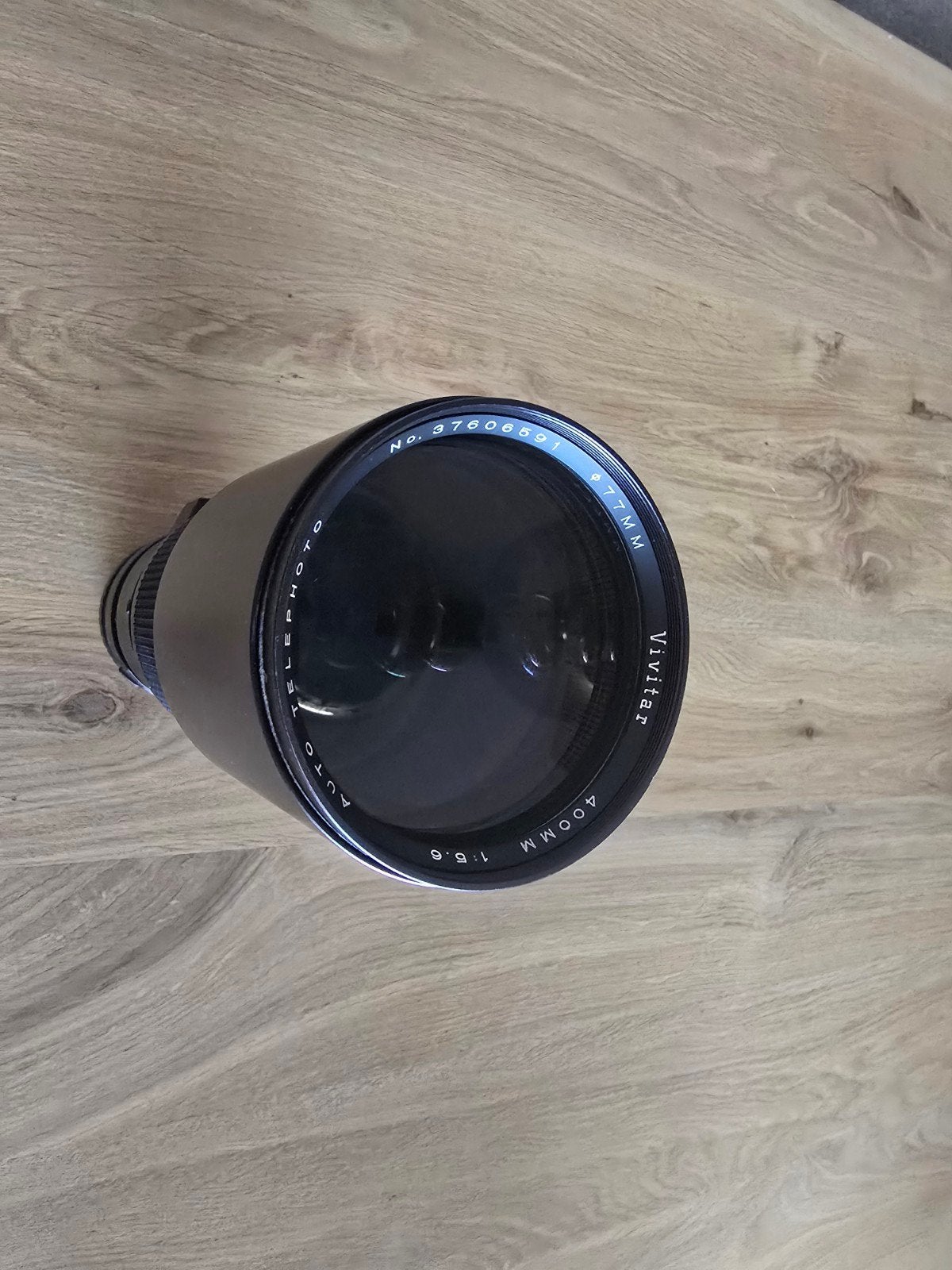 Vivitar Auto Telephoto 400mm f/5.6 lens met OM-NEX adapter, Overige merken, Gebruikt, Overige vattingen, Handmatige focus