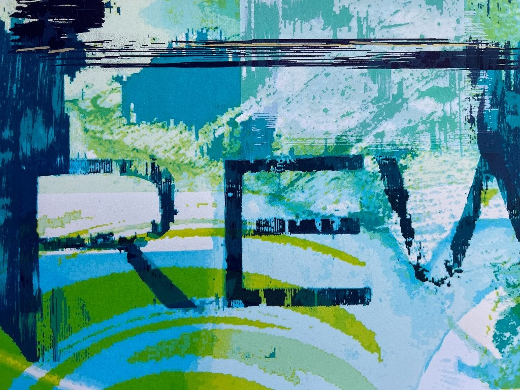 Zeefdruk Artcrew, Gesigneerd, Verzenden, Zeefdruk