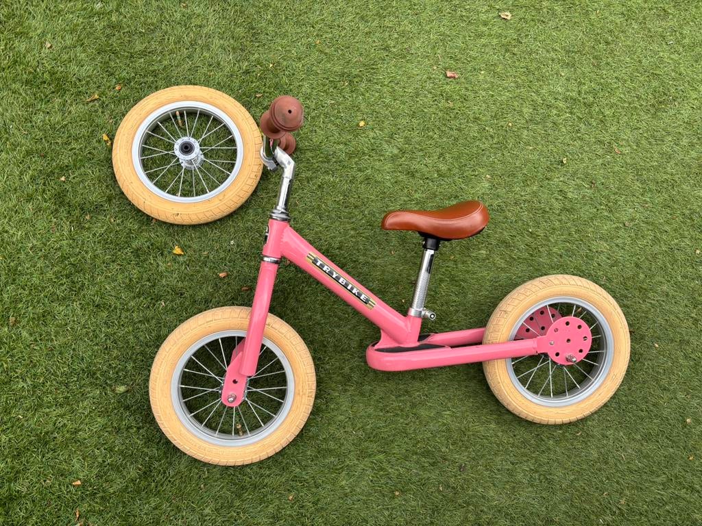 Trybike loopfiets, Kinderen en Baby's, Speelgoed | Buiten | Voertuigen en Loopfietsen, Ophalen, Gebruikt, Loopfiets