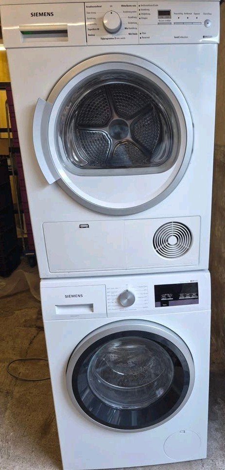 Siemens IQ Drive  1-9 kg  IQ500 wasmachine warmtepomp droger, Witgoed en Apparatuur, Ophalen, Minder dan 85 cm, Zo goed als nieuw