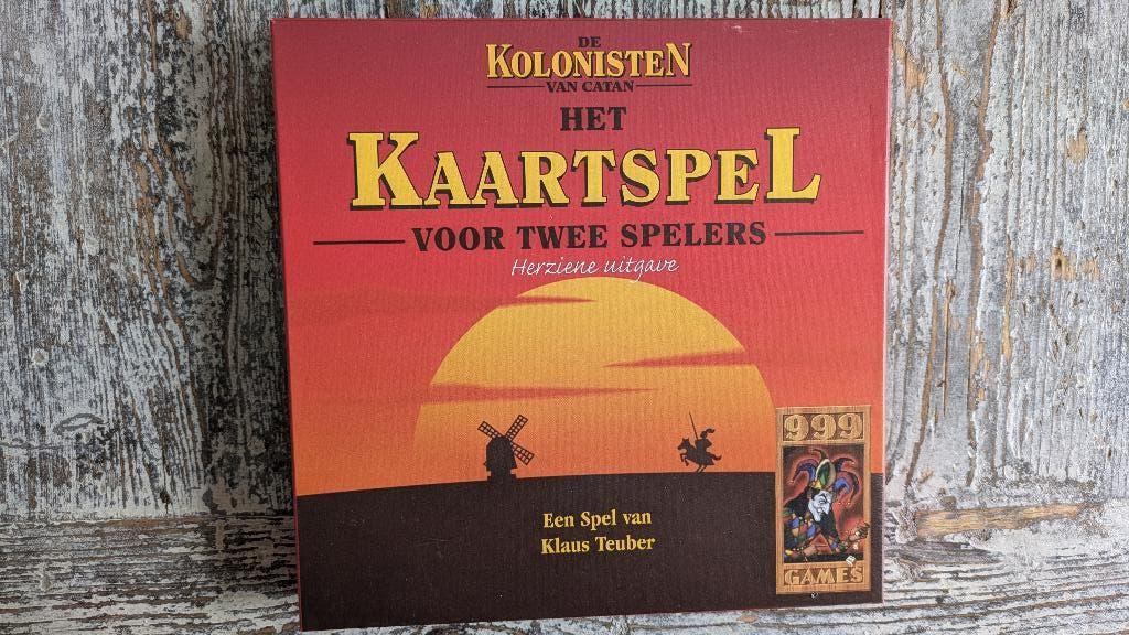 Kaartspel 'Kolonisten van Catan' - Nieuw!, Ophalen of Verzenden, Nieuw, Klaus Teuber & 999 games
