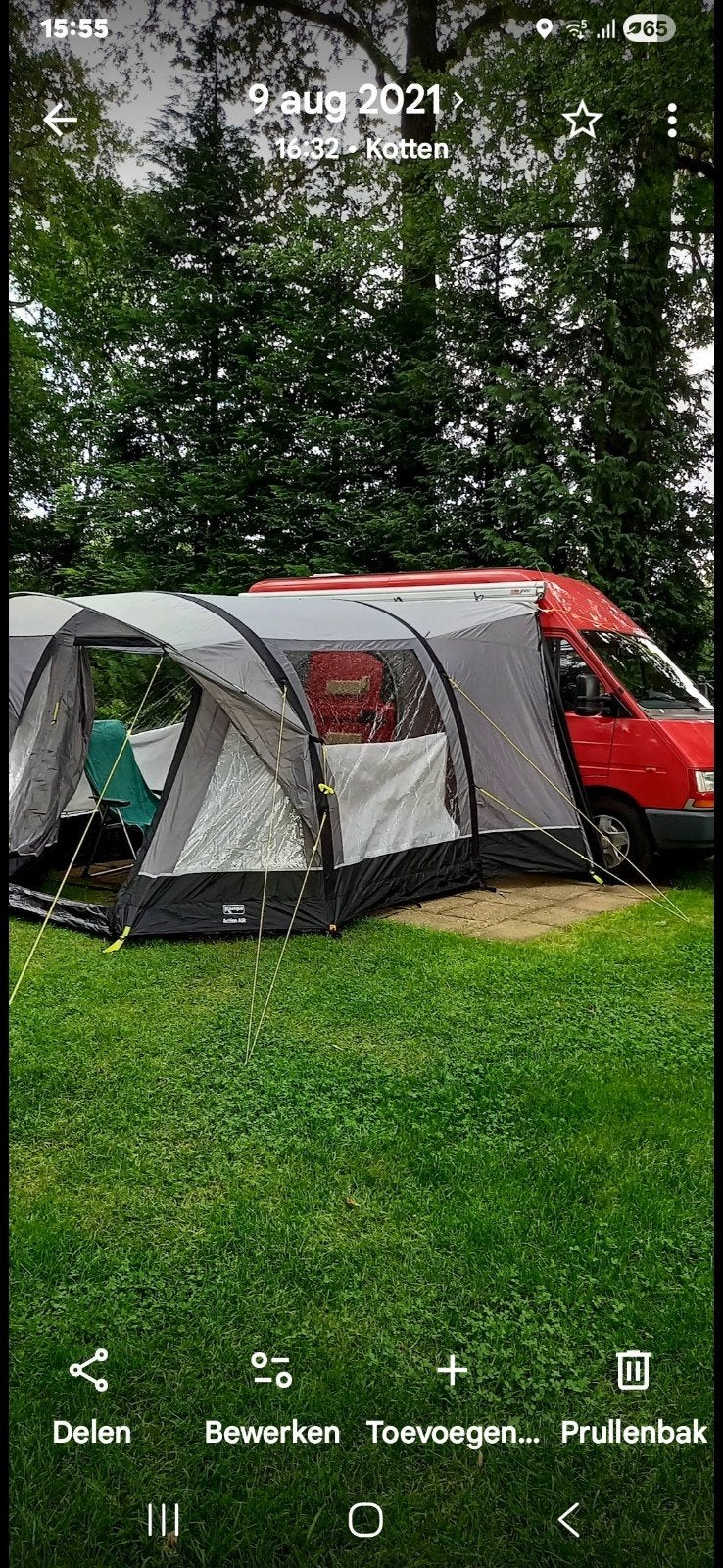 Bustent voor camper, Ophalen, Zo goed als nieuw