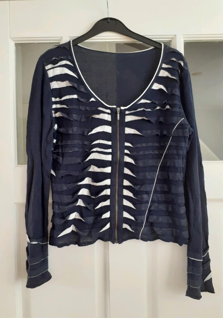 Aldo Martin's vest van bamboe mix maat 40, Kleding | Dames, Truien en Vesten, Maat 38/40 (M), Blauw, Aldo Martin's, Ophalen of Verzenden