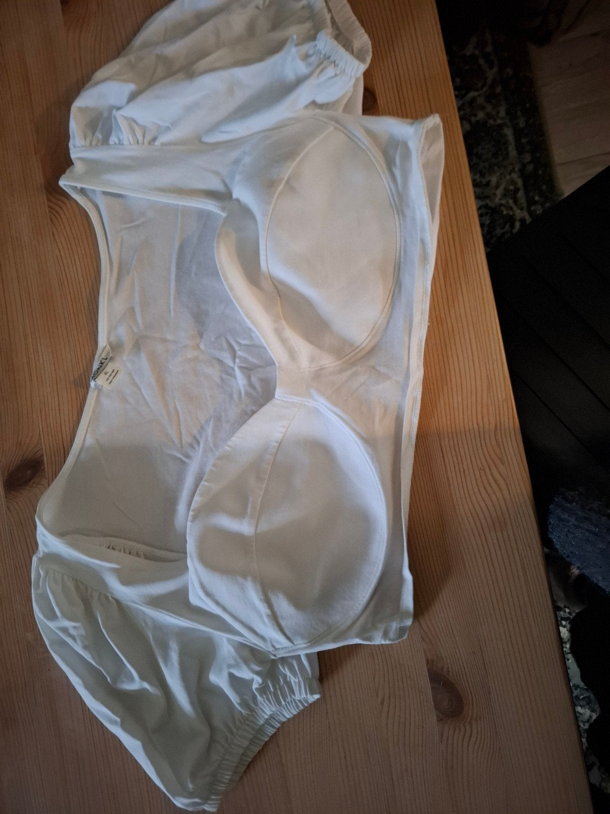 Top Monki XL wit, Kleding | Dames, Grote Maten, Ophalen of Verzenden, Zo goed als nieuw, Wit, Shirt of Top