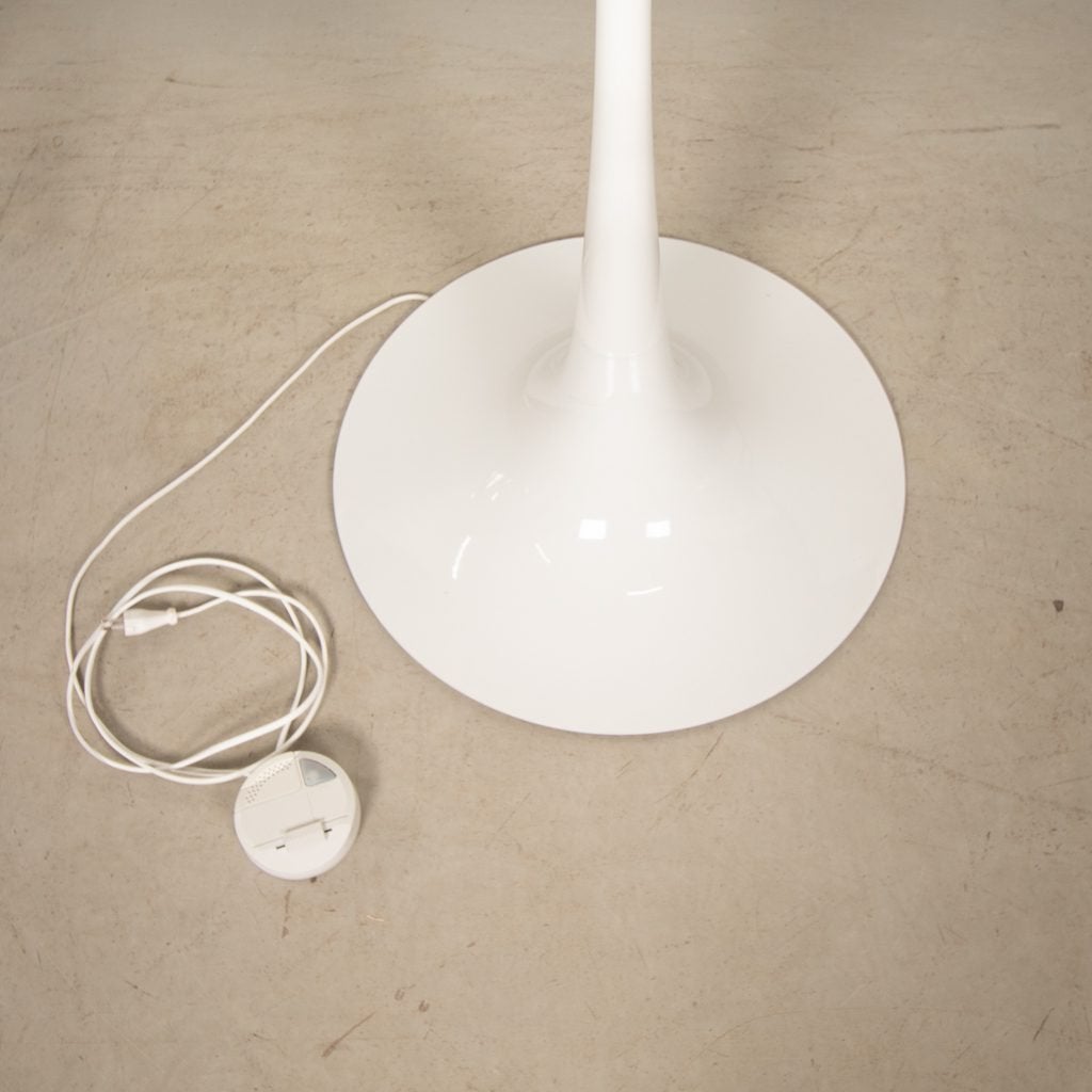 Flos Spun Vloerlamp Wit Aluminium, Niet ingevuld, Zo goed als nieuw, Niet ingevuld, Niet ingevuld