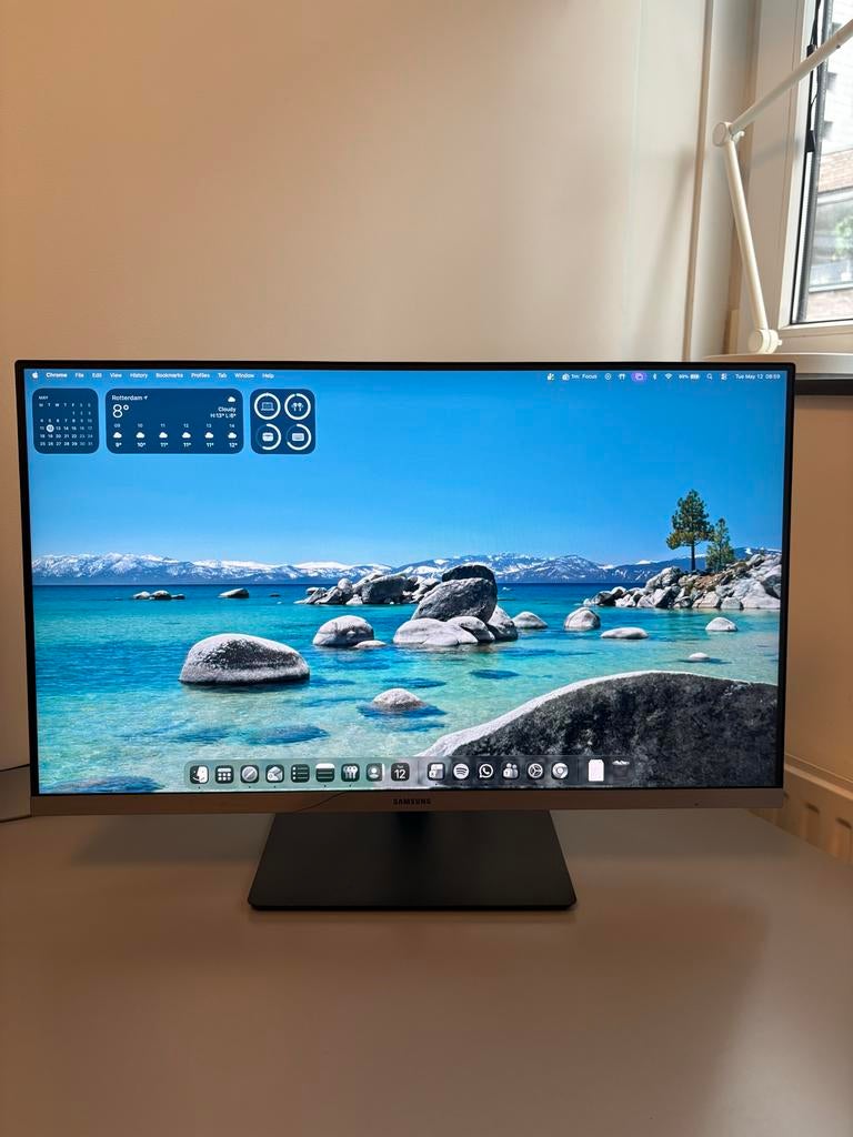 Samsung Monitor 27 inch Full HD IPS, Computers en Software, Monitoren, Ophalen, HDMI, Kantelbaar, Full HD