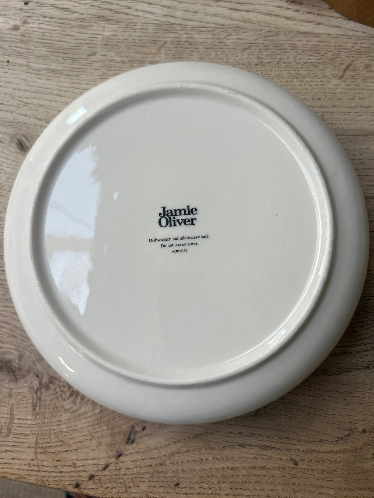 Jamie Oliver diep bord/schaal - Zo goed als nieuw, Huis en Inrichting, Keuken | Servies, Overige merken, Keramiek, Ophalen of Verzenden