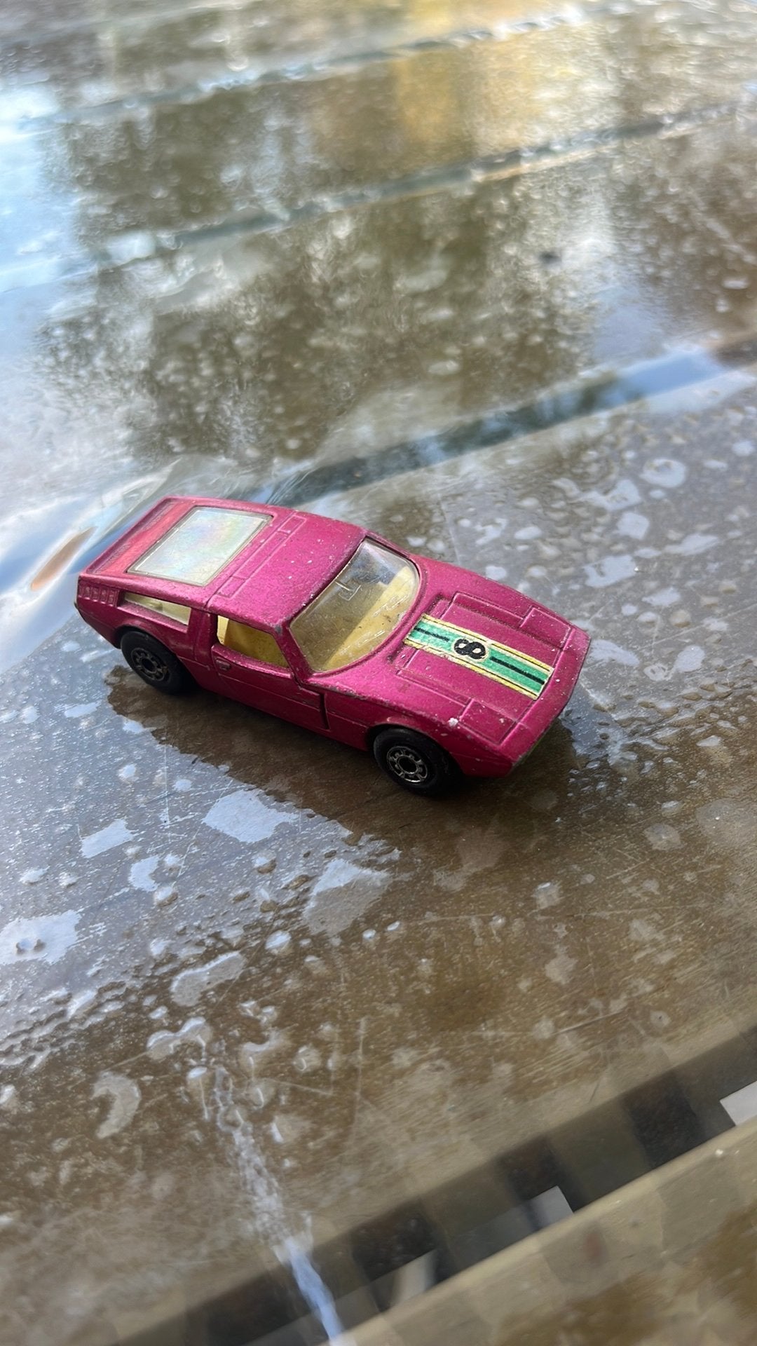 1972 Matchbox Superfast No. 32 Maserati Car Bora, Ophalen of Verzenden, Gebruikt