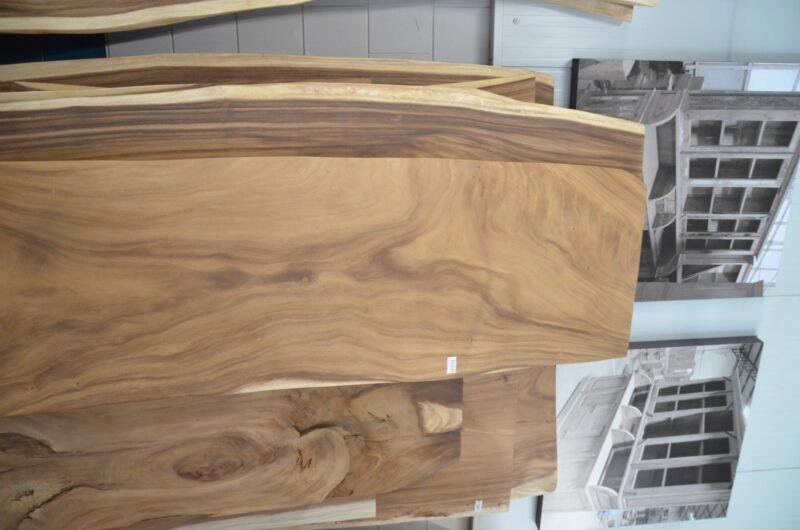 Boomstamtafel 300 cm suar -BT 209 - 3 meter boomstamtafel, Ophalen of Verzenden, Nieuw, Hout