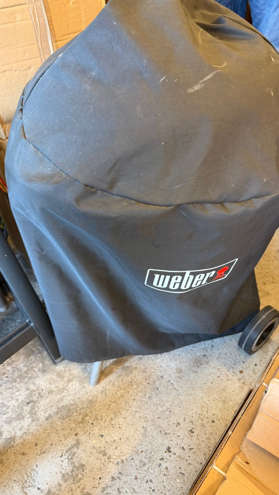 Weber master touch houtskool barbeque, Ophalen, Gebruikt