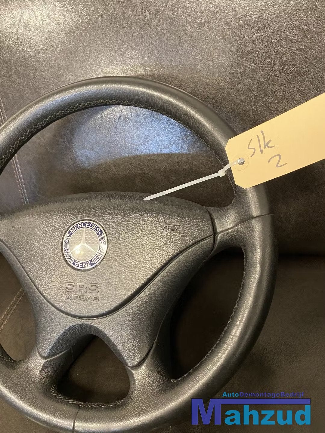 MERCEDES SLK R170 CLK W208 Stuurwiel stuur leer zwart, Auto-onderdelen, Gebruikt, Mercedes-Benz AG, Mercedes-Benz, Ophalen of Verzenden