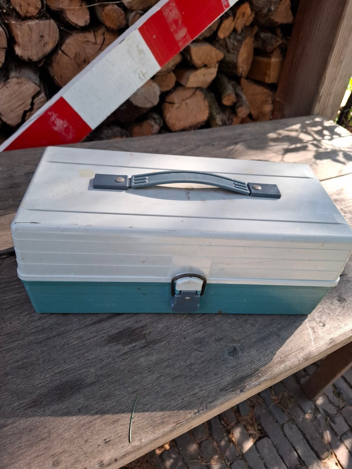 Retro viskoffer in perfecte staat, Ophalen of Verzenden, Zo goed als nieuw, Koffer of Tas