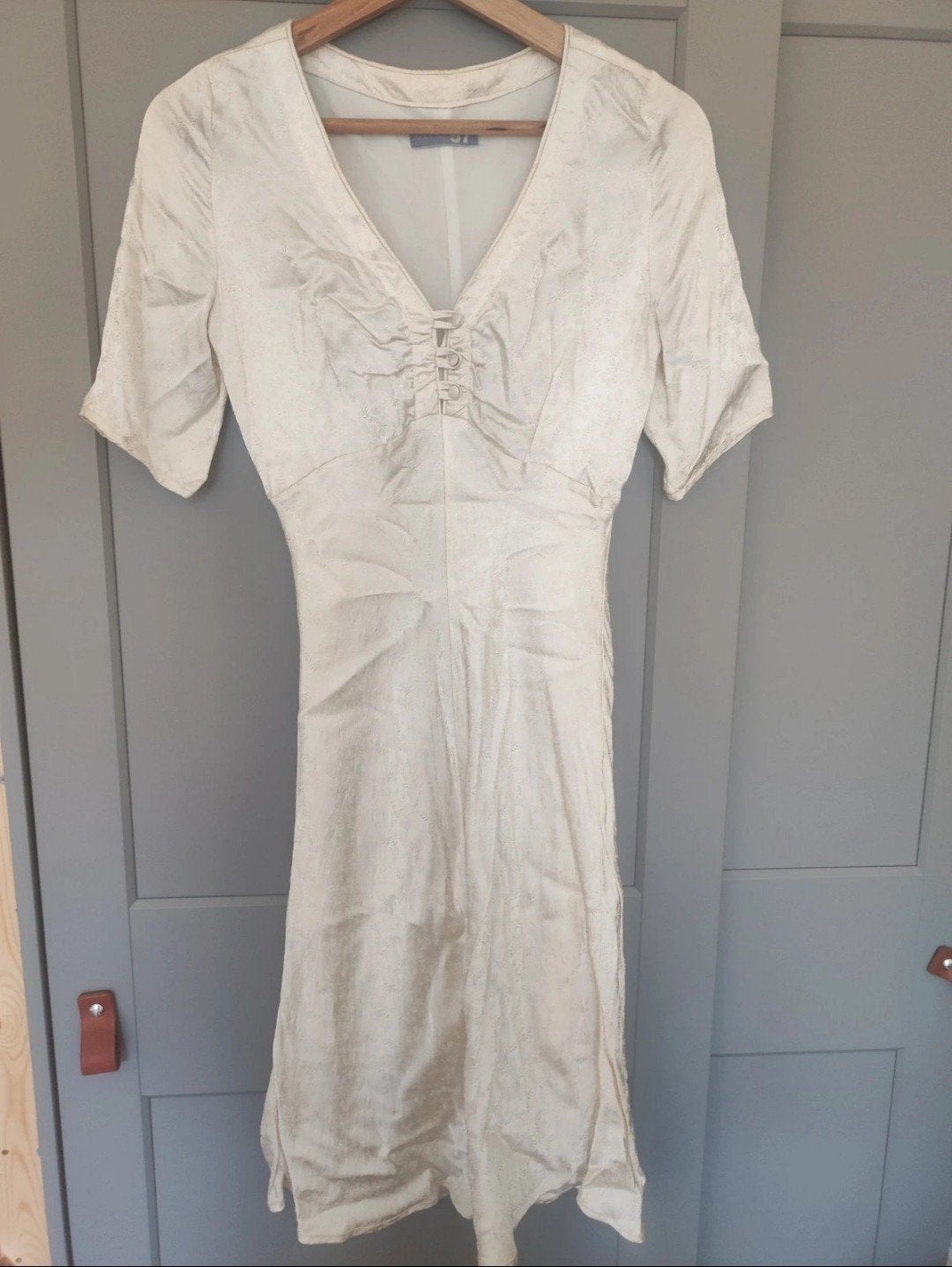 Sissy boy champagne jurkje, Beige, Sissy-Boy, Ophalen of Verzenden, Zo goed als nieuw