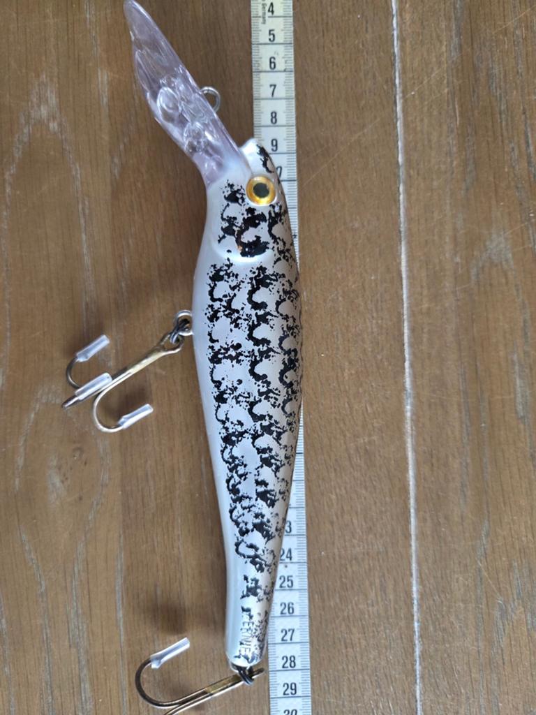 Musky Mania Ernie 9inch Crappie, Ophalen of Verzenden, Zo goed als nieuw, Overige typen