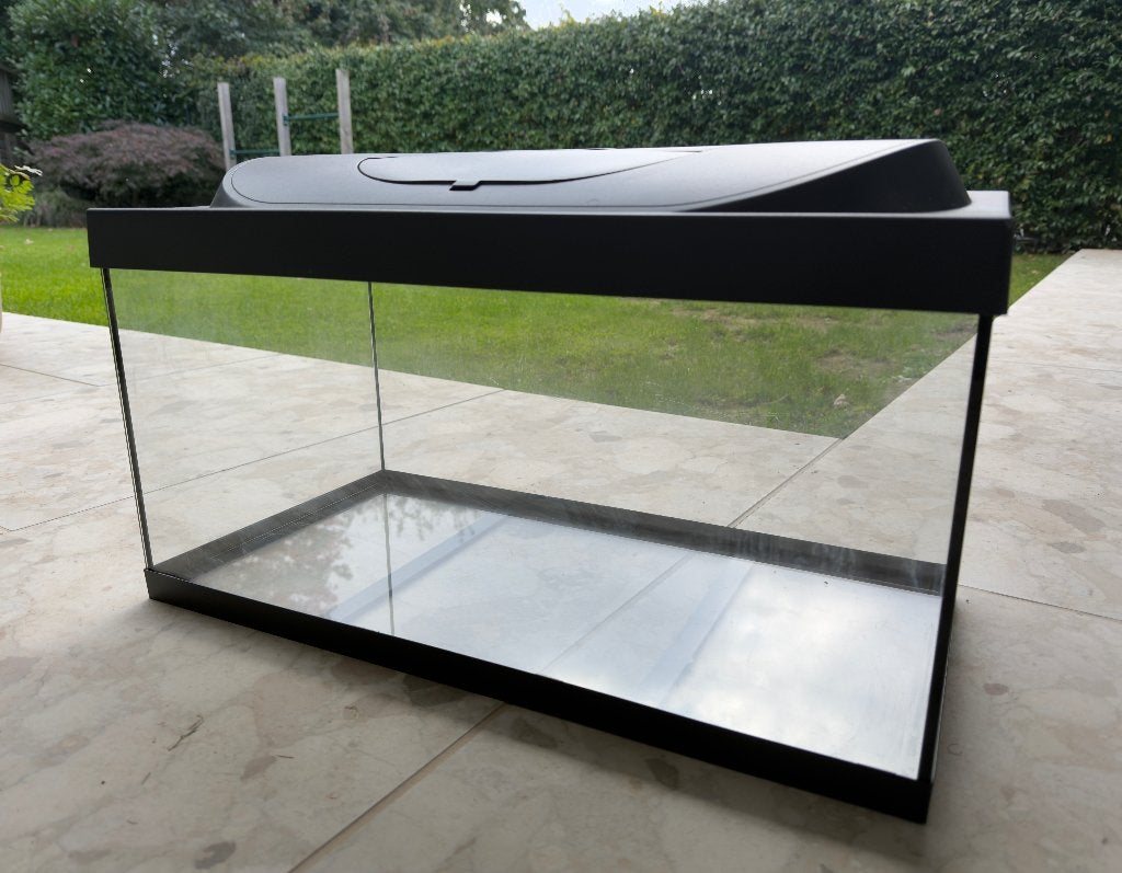 Tetra aquarium 60 liter compleet starterspakket met extra’s, Zo goed als nieuw, Leeg aquarium, Tetra, Ophalen