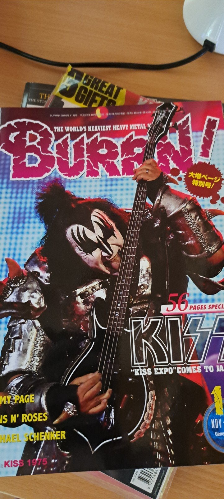 BURRN! Magazine November 2016 - KISS Special, Verzamelen, Ophalen of Verzenden, Zo goed als nieuw