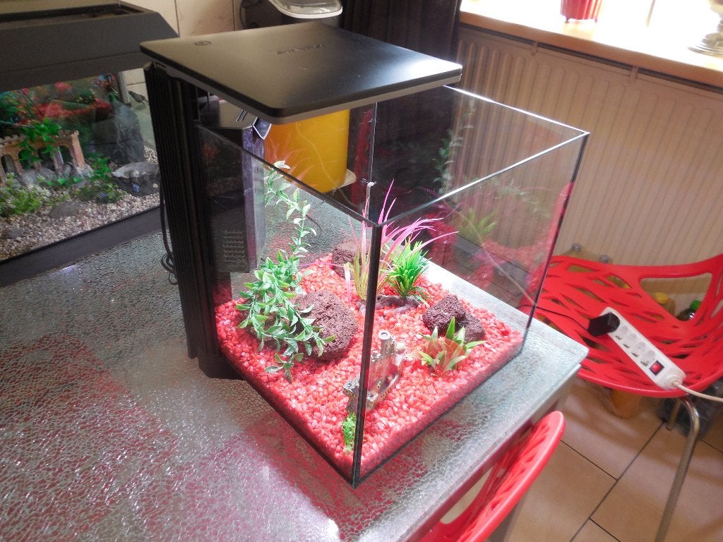 compleet qubiq 30 pro superfish aquarium met toebehoren, Dieren en Toebehoren, Ophalen, Gebruikt, Leeg aquarium, Superfish